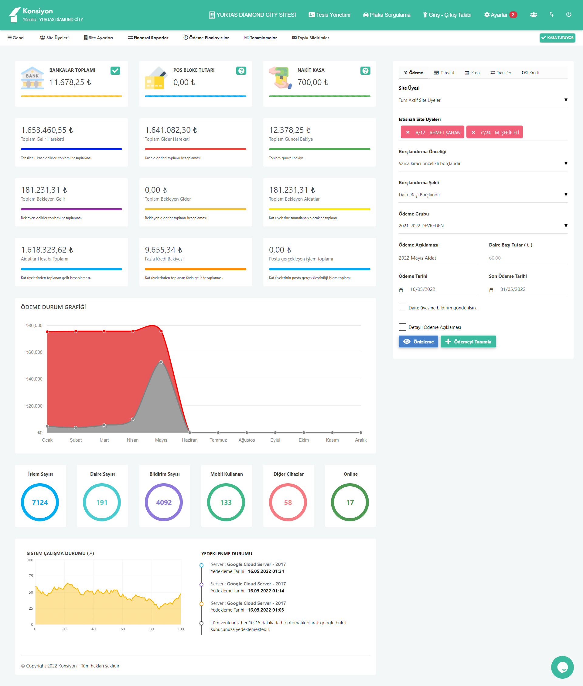 Site Yönetim Programı