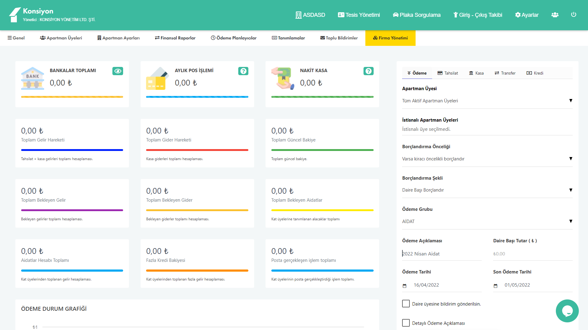 Site Yönetim Programı