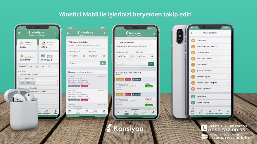 Yönetici Mobil ve Üye Mobil